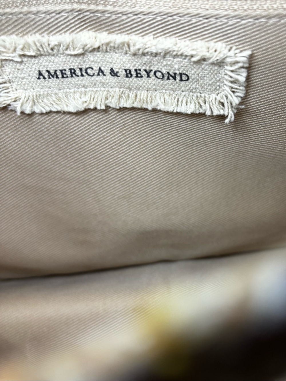America & Beyond Beaded Tweed Crossbody Flap Bag Boho